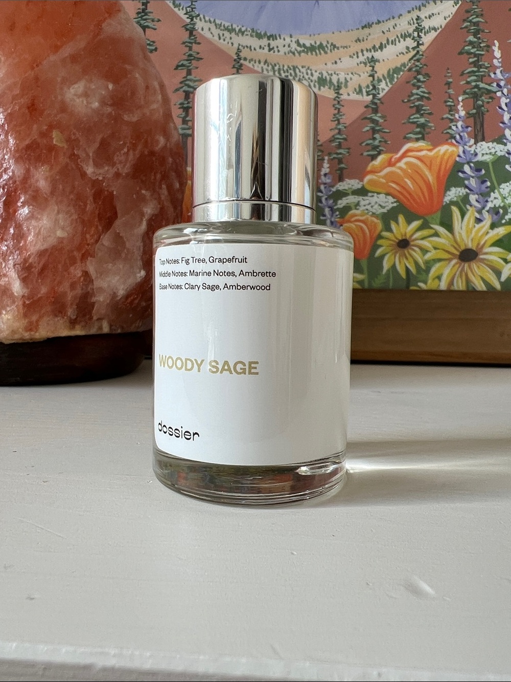 Dossier Woody Sage Women's Fragrance — White